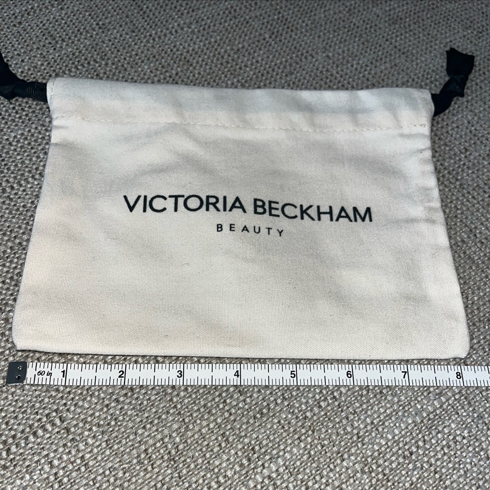 Victoria Beckham Cream Fabric Pouch